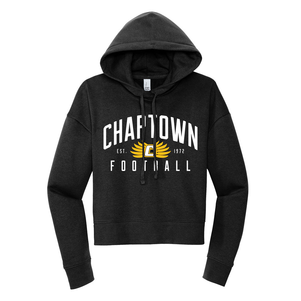 Chaptown Football Cropped Hoodie