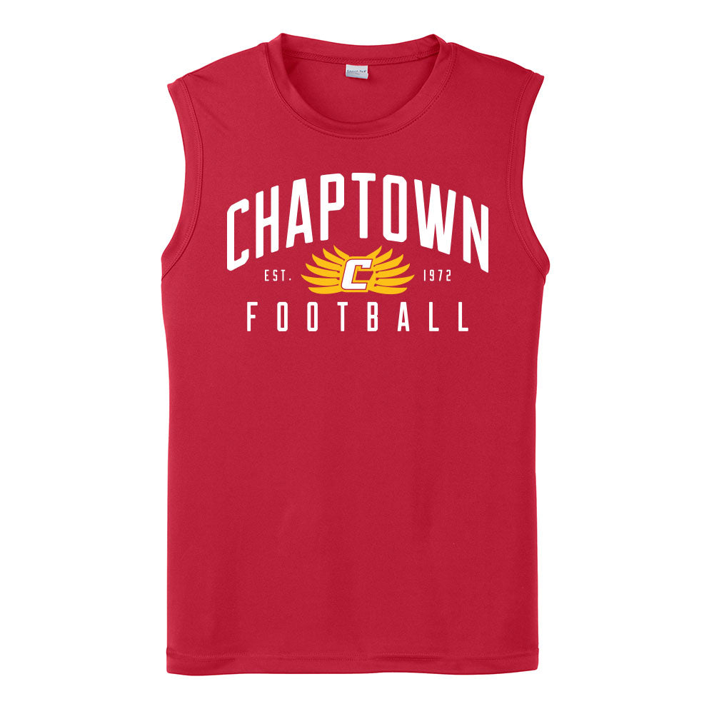 Chaptown Football Performance Sleeveless Tank