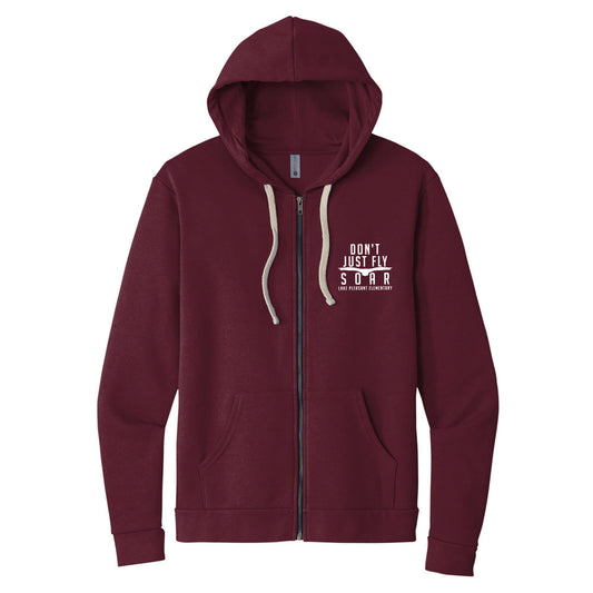 Don't Just Fly Soar Full Zip Up