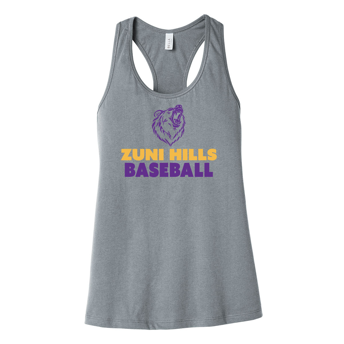 Grizzly Baseball Women's Racerback Tank