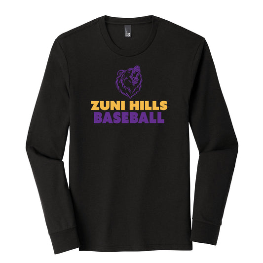 Grizzly Baseball Long Sleeve Tee