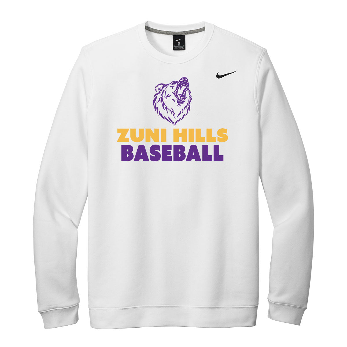 Grizzly Baseball Nike Crewneck Sweatshirt