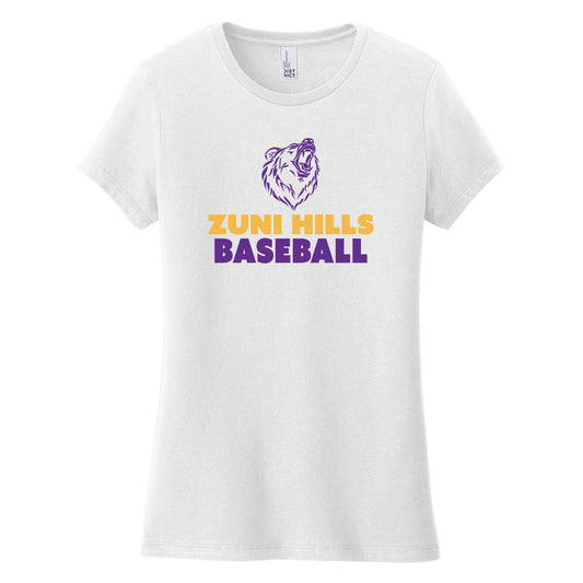Grizzly Baseball Women's Fitted Tee
