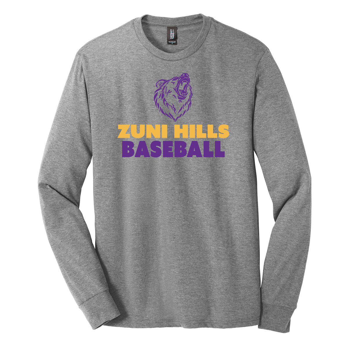 Grizzly Baseball Long Sleeve Tee