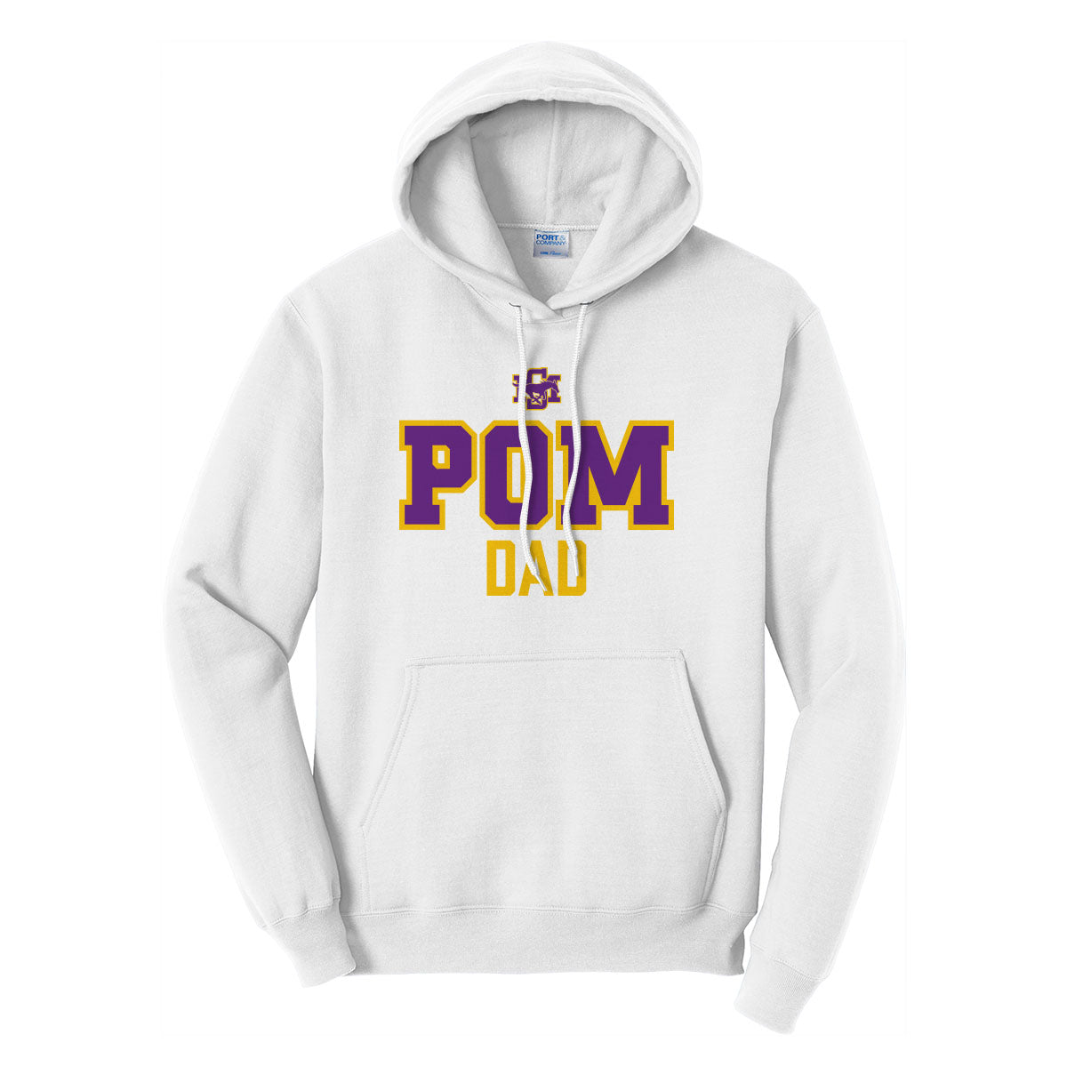 Sunrise Mountain Pom Dad Hoodie
