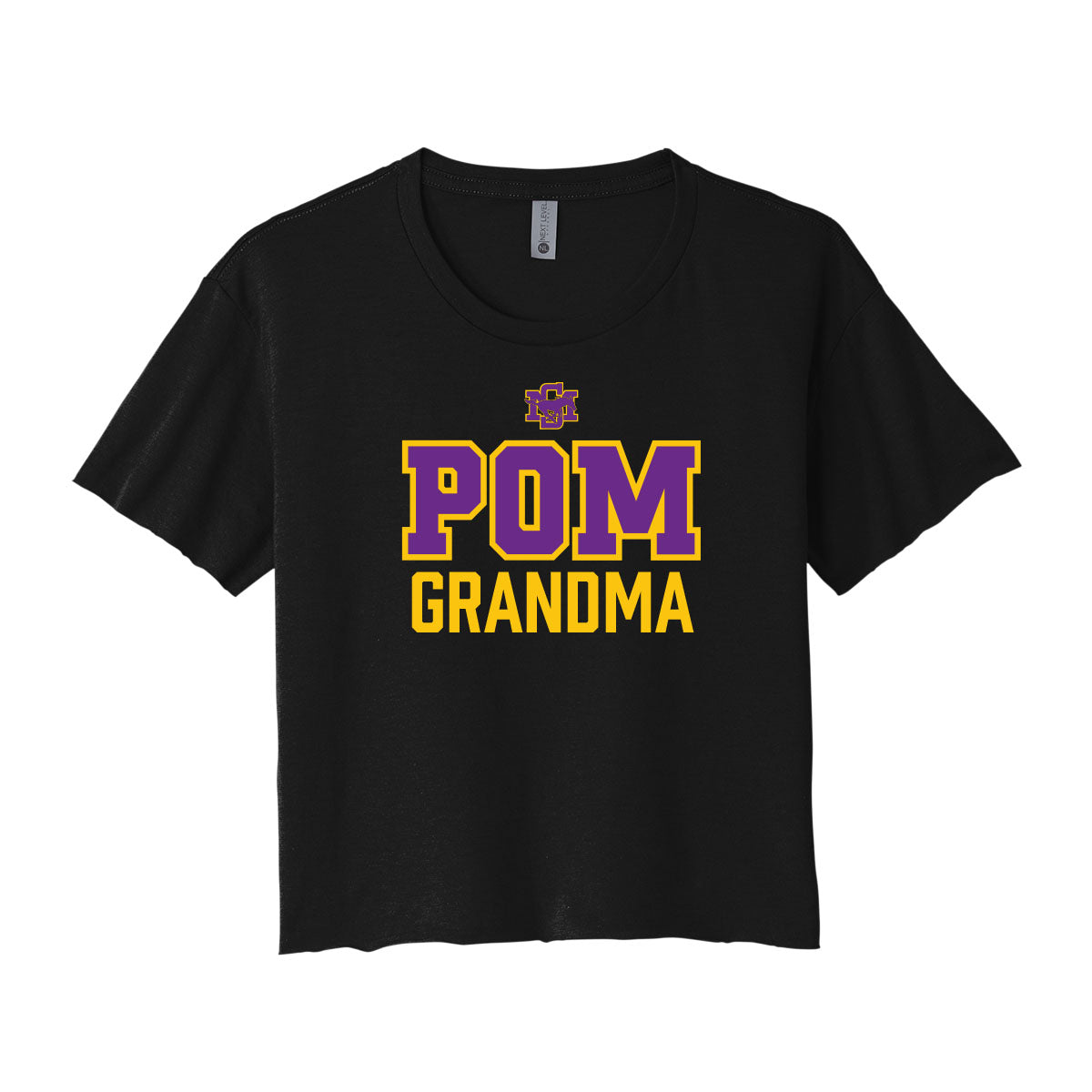 Sunrise Mountain Pom Grandma Cropped Tee
