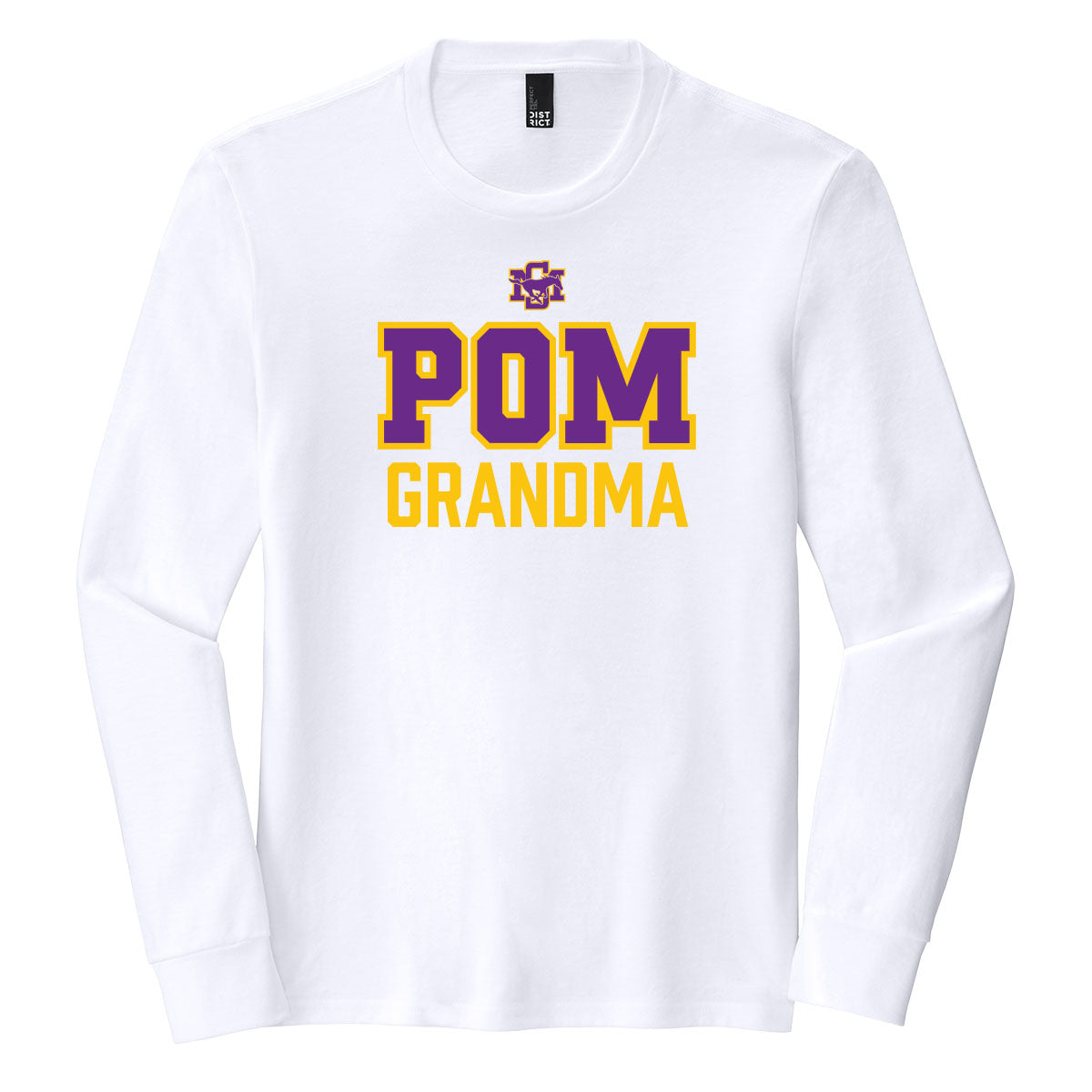 Sunrise Mountain Pom Grandma Long Sleeve Tee