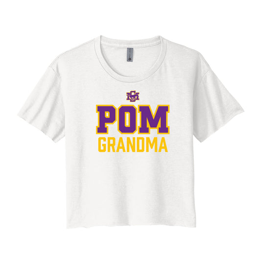 Sunrise Mountain Pom Grandma Cropped Tee