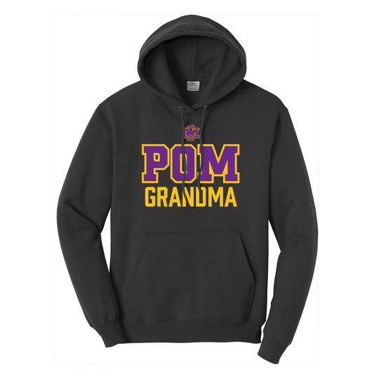 Sunrise Mountain Pom Grandma Hoodie
