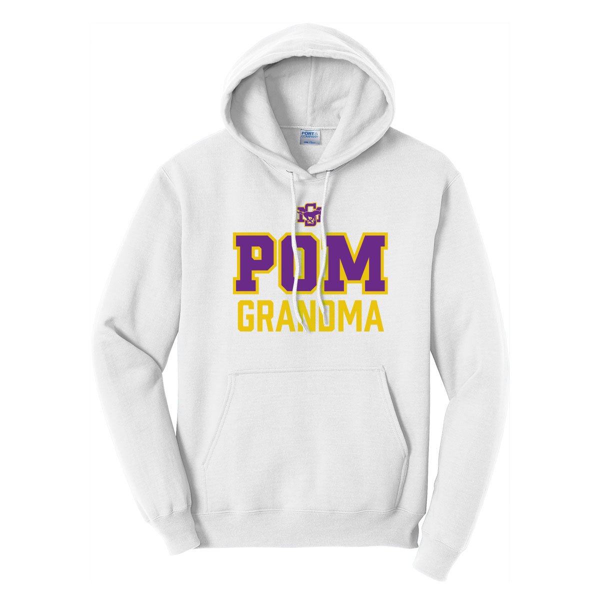 Sunrise Mountain Pom Grandma Hoodie
