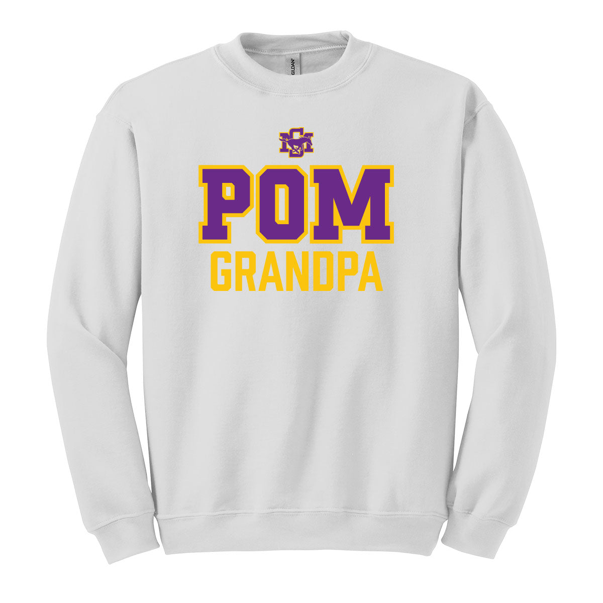 Sunrise Mountain Pom Grandpa Crewneck Sweatshirt