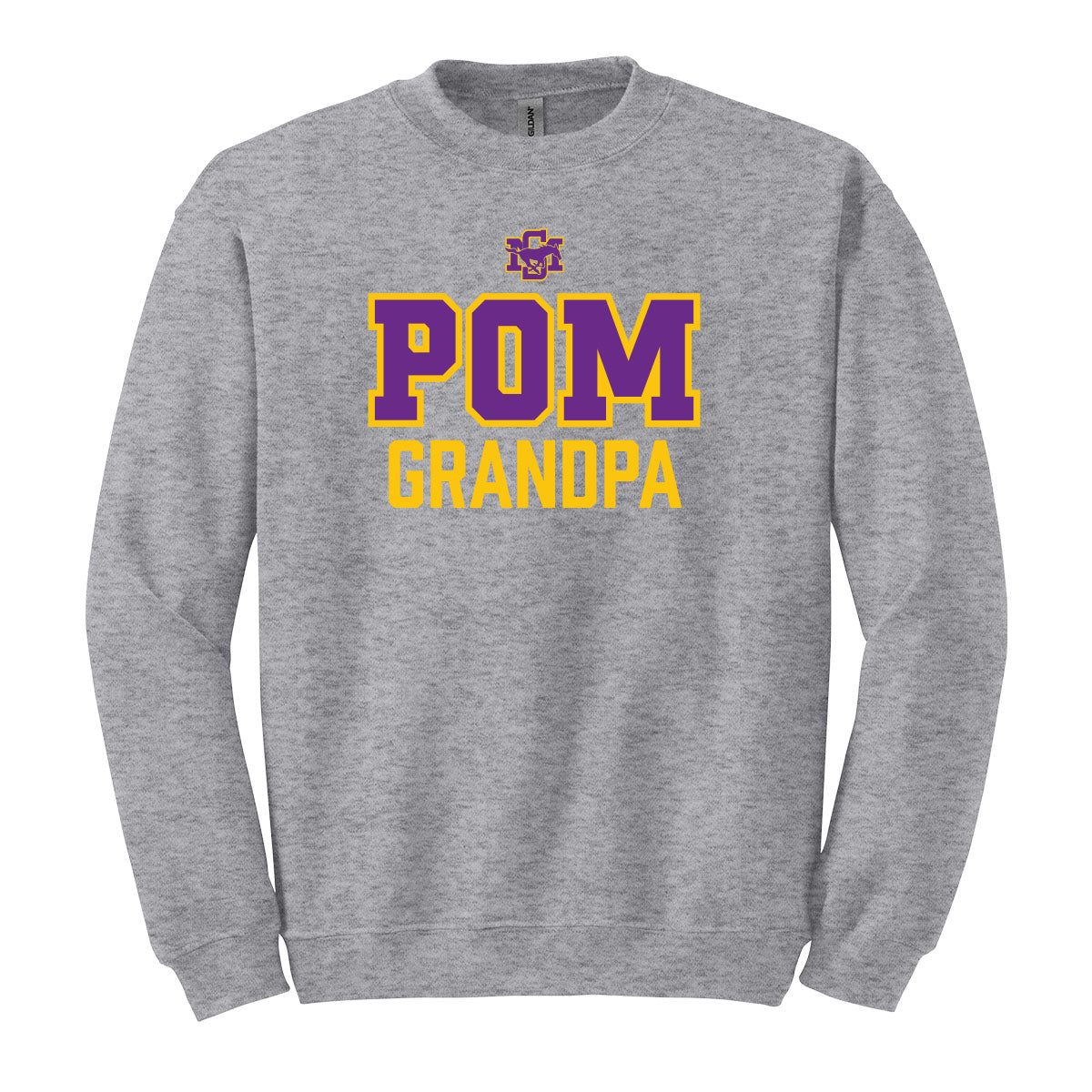 Sunrise Mountain Pom Grandpa Crewneck Sweatshirt
