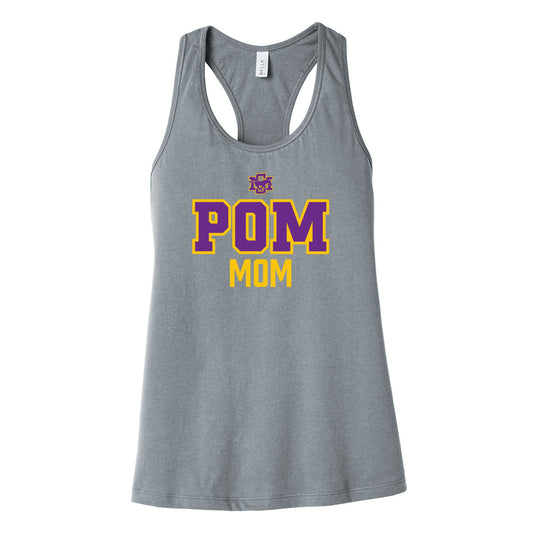 Sunrise Mountain Pom Mom Womens Racerback Tank