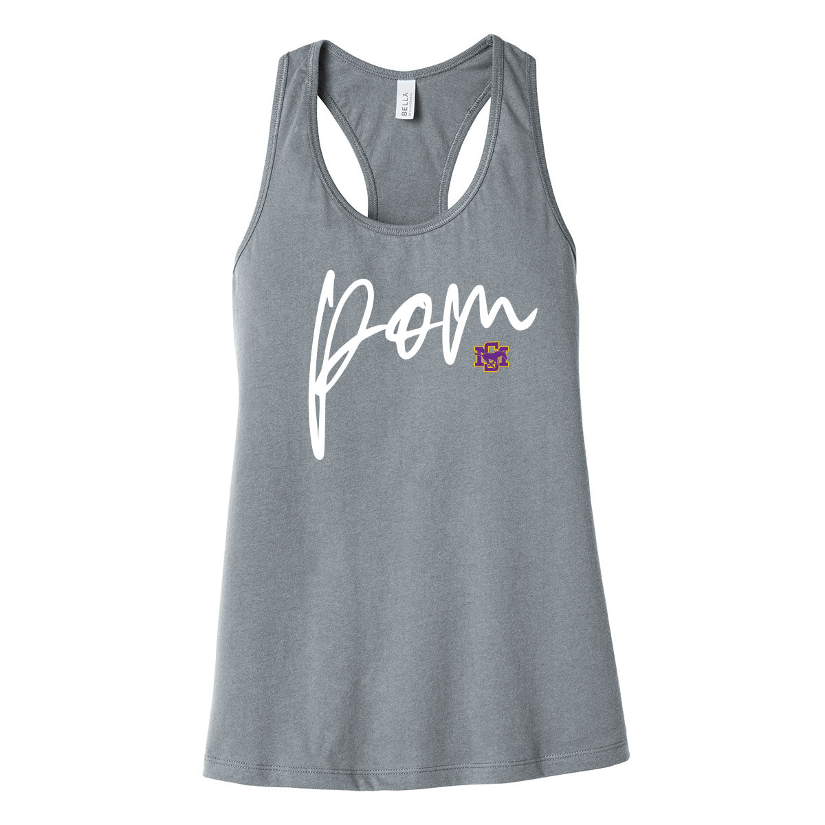 SM Pom Womens Racerback Tank