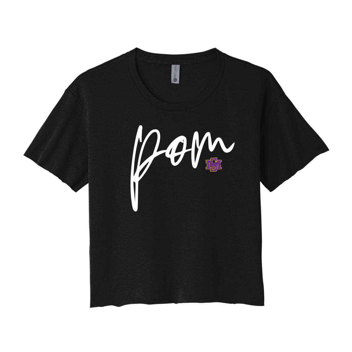 SM Pom Cropped Tee