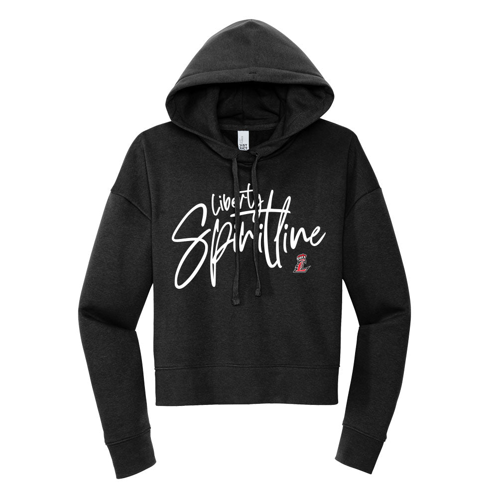 Liberty Spiritline Script Cropped Hoodie
