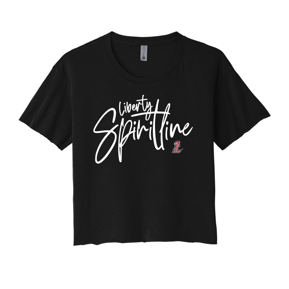 Liberty Spiritline Script Cropped Tee