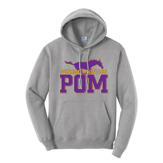 Sunrise Mountain Pom Hoodie