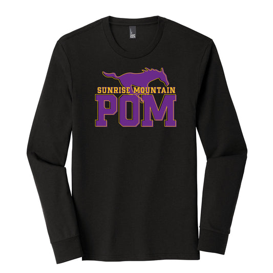 Sunrise Mountain Pom Long Sleeve Tee