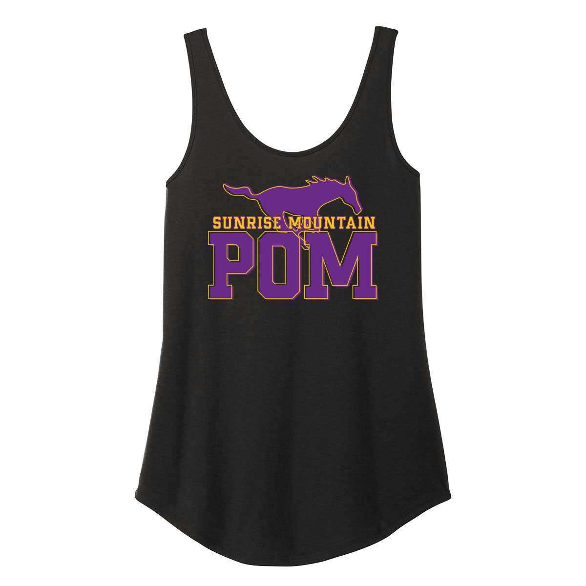 Sunrise Mountain Pom Women's Tank Top