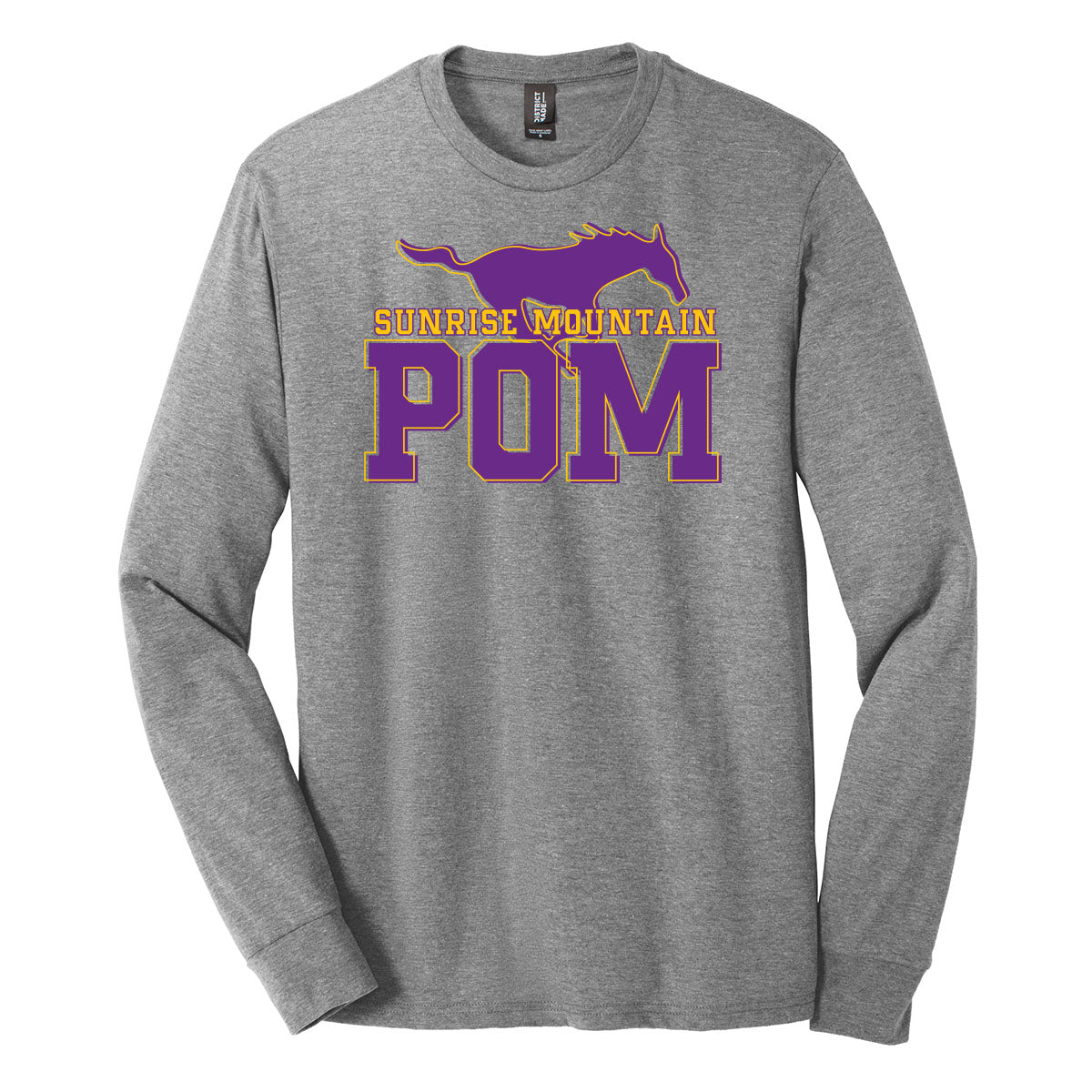 Sunrise Mountain Pom Long Sleeve Tee