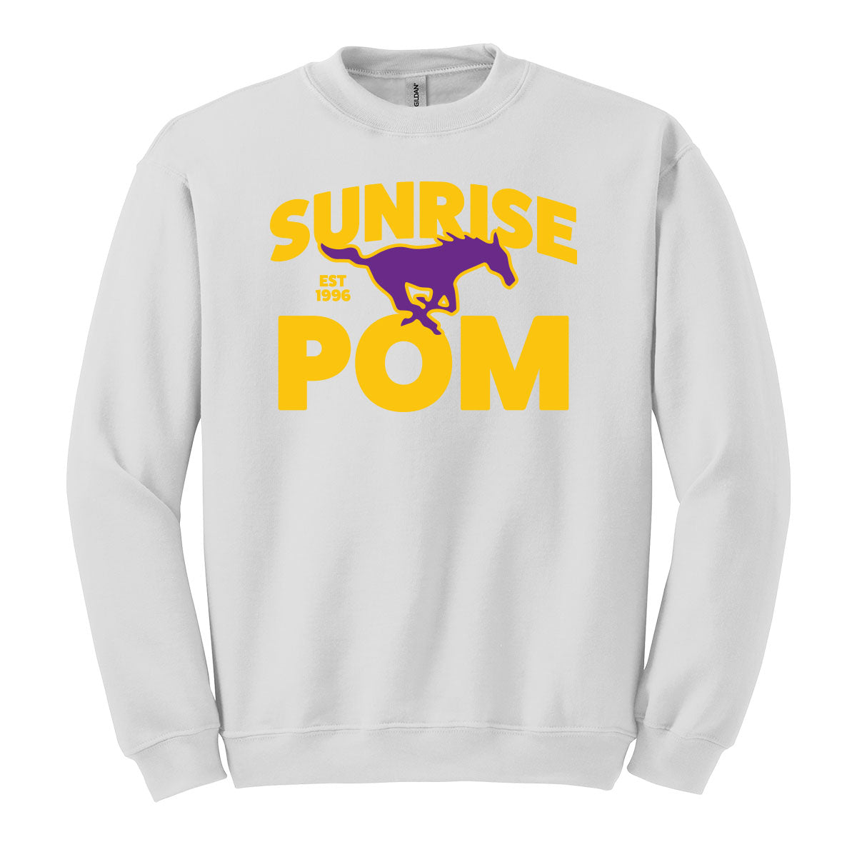 Sunrise Mustang Pom Crewneck Sweatshirt