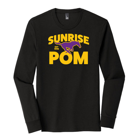 Sunrise Mustang Pom Long Sleeve Tee