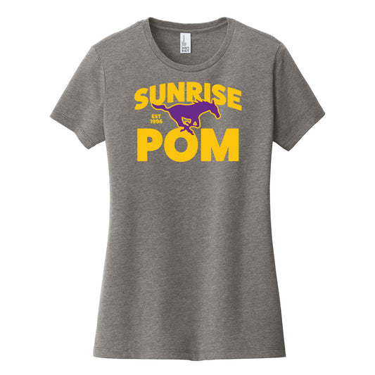 Sunrise Mustang Pom Women's Fit Tee