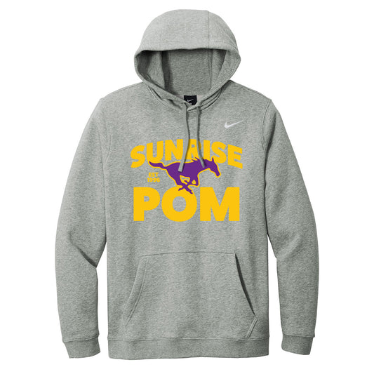 Sunrise Mustang Pom Nike Hoodie