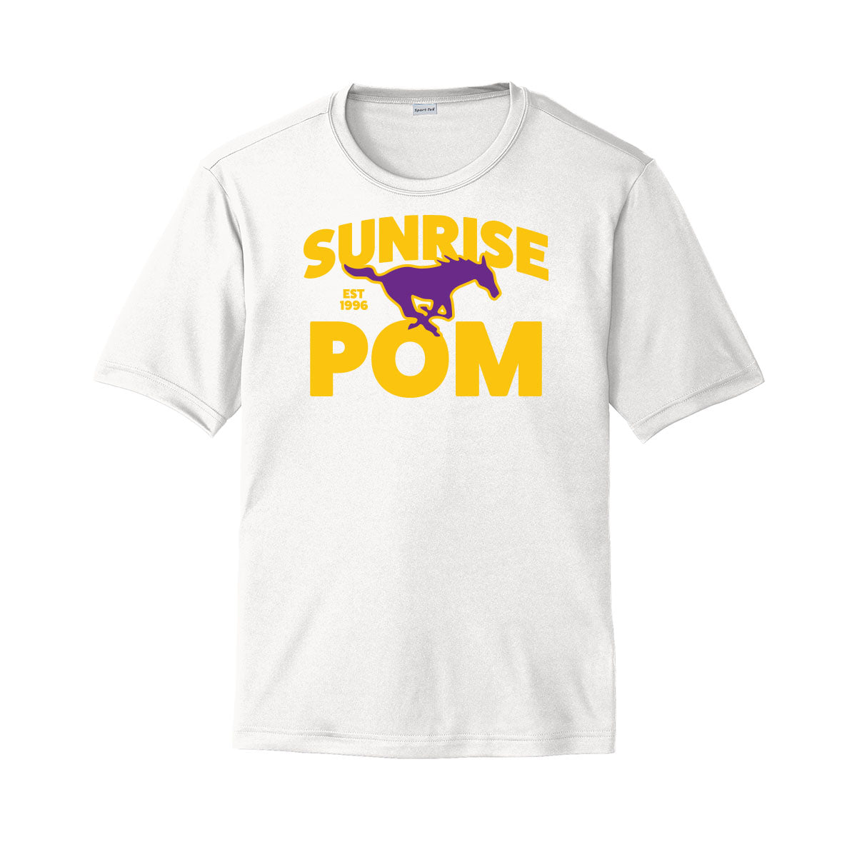 Sunrise Mustang Pom Dri Fit Tee