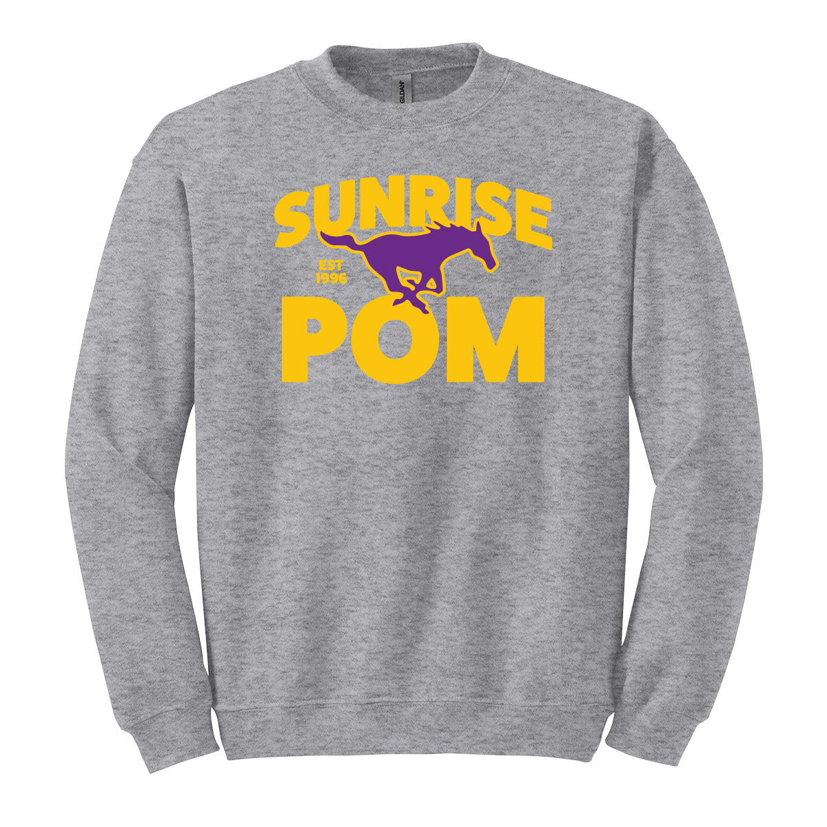 Sunrise Mustang Pom Crewneck Sweatshirt