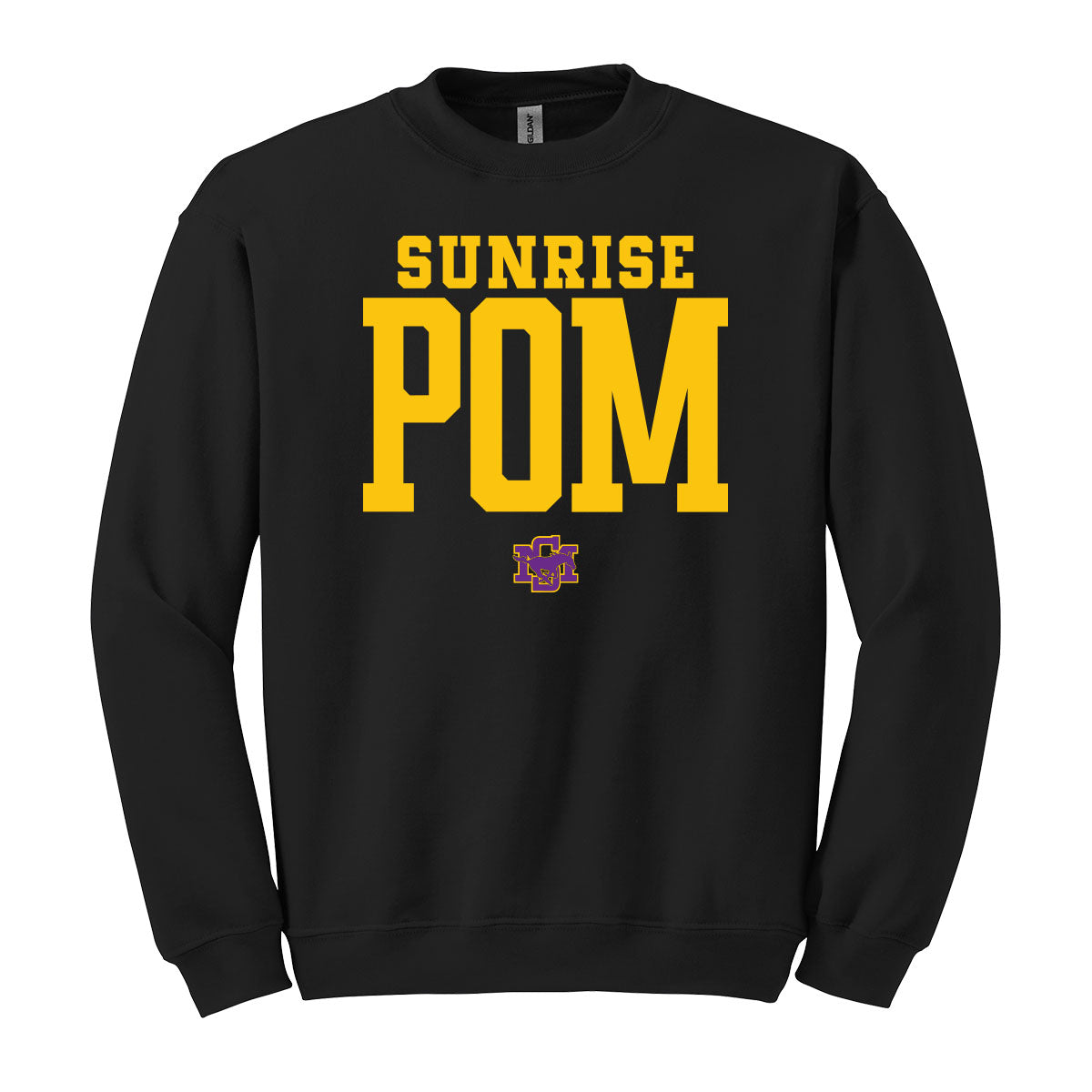 Sunrise Pom Crewneck Sweatshirt
