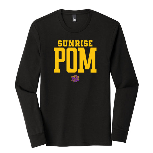 Sunrise Pom Long Sleeve Tee