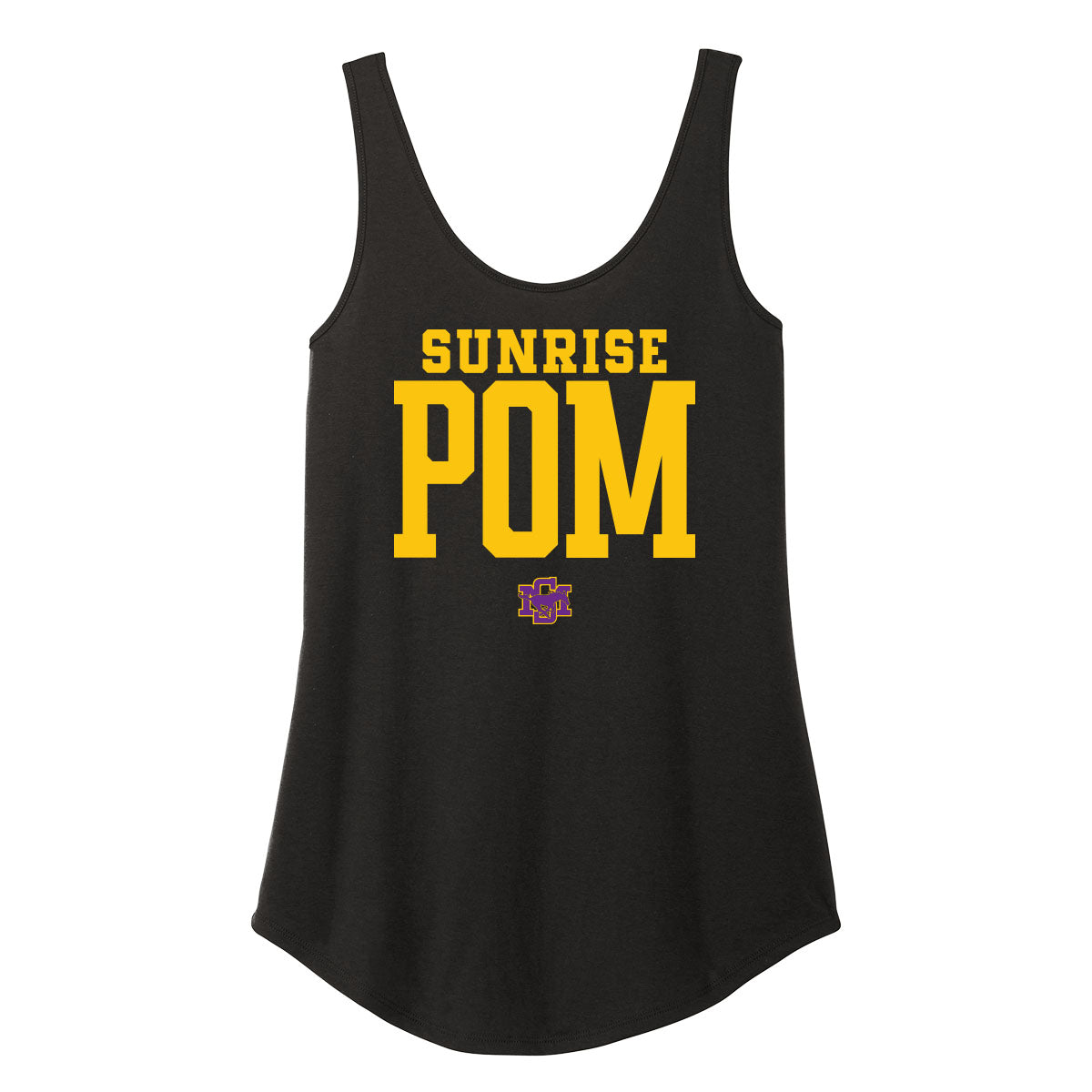 Sunrise Pom Women's Tank Top