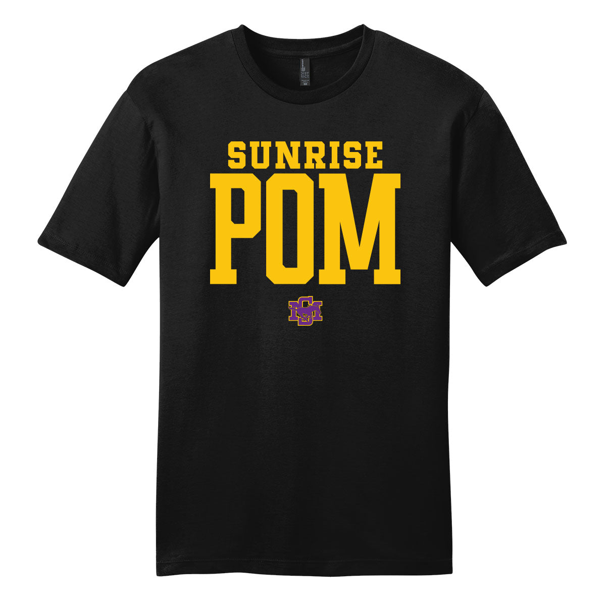 Sunrise Pom Unisex Crewneck Tee