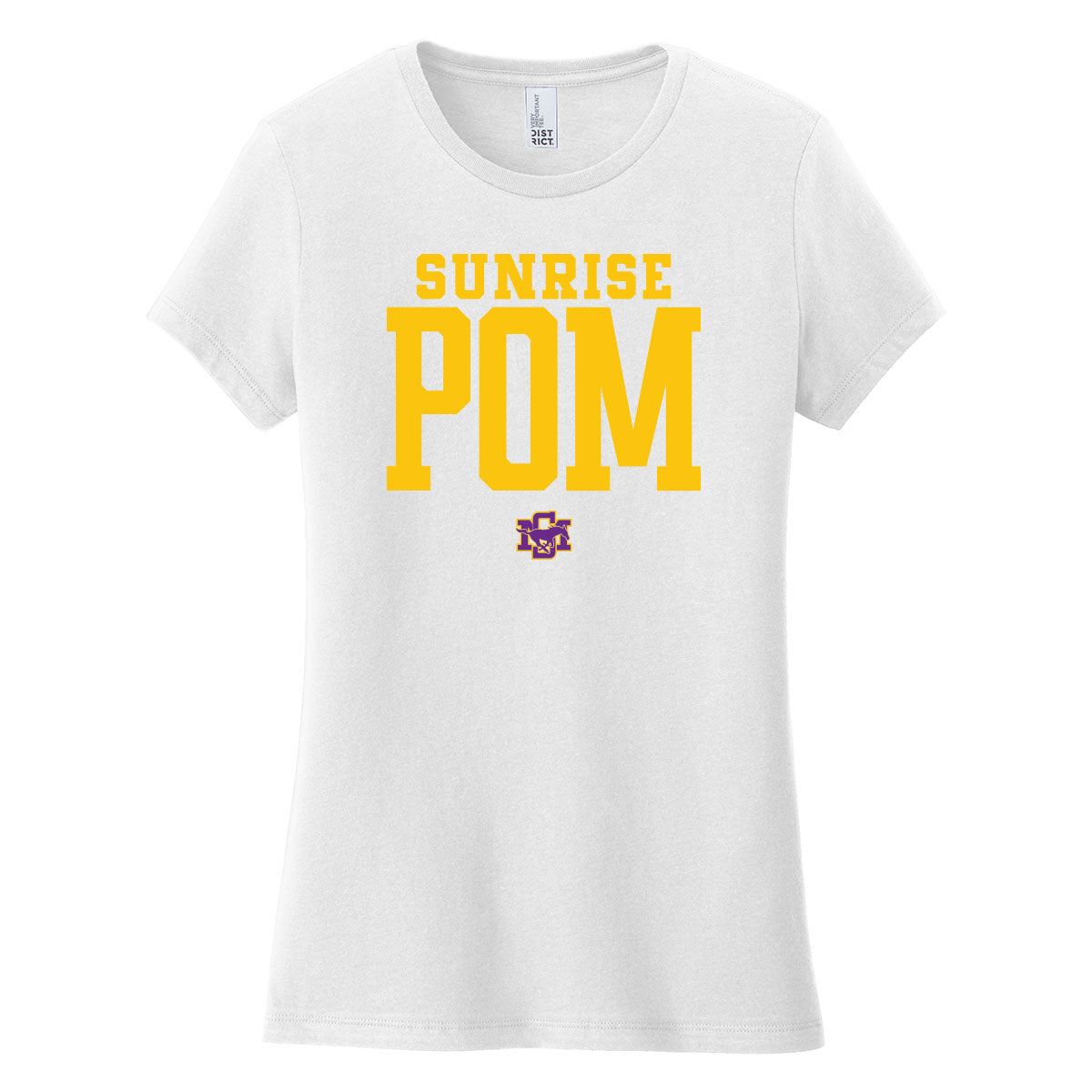 Sunrise Pom Women's Fit Tee