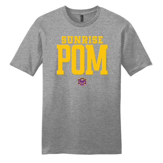 Sunrise Pom Unisex Crewneck Tee