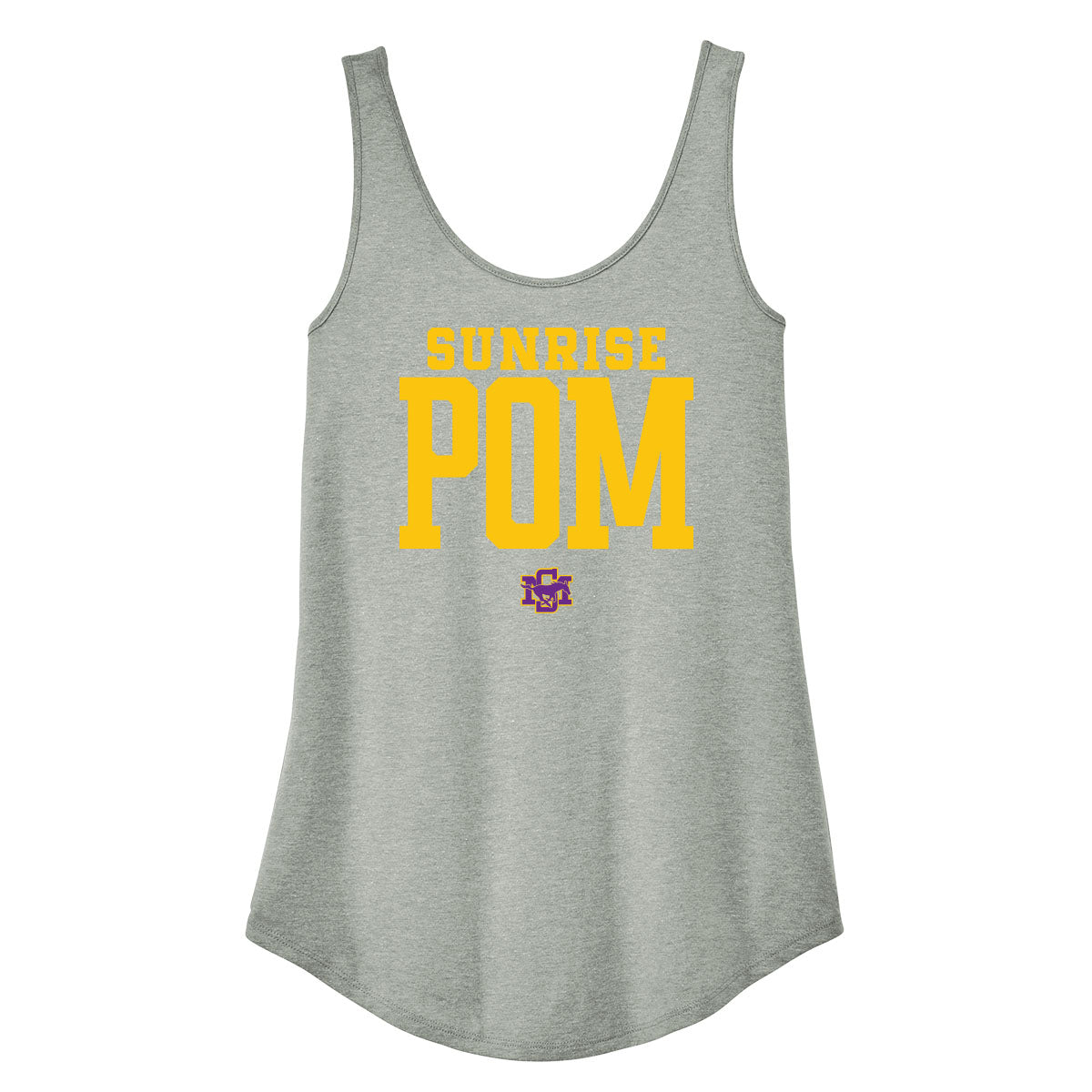 Sunrise Pom Women's Tank Top