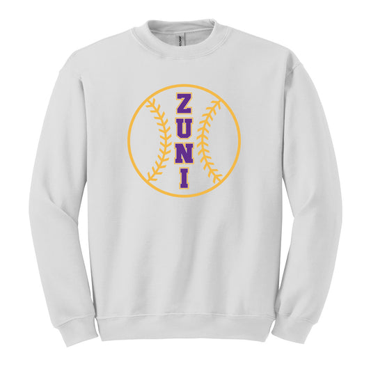 Zuni Hills Baseball Crewneck Sweatshirt