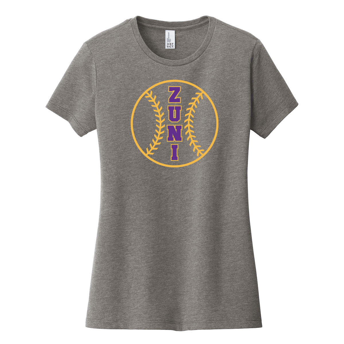 Zuni Hills Baseball Women's Fitted Tee
