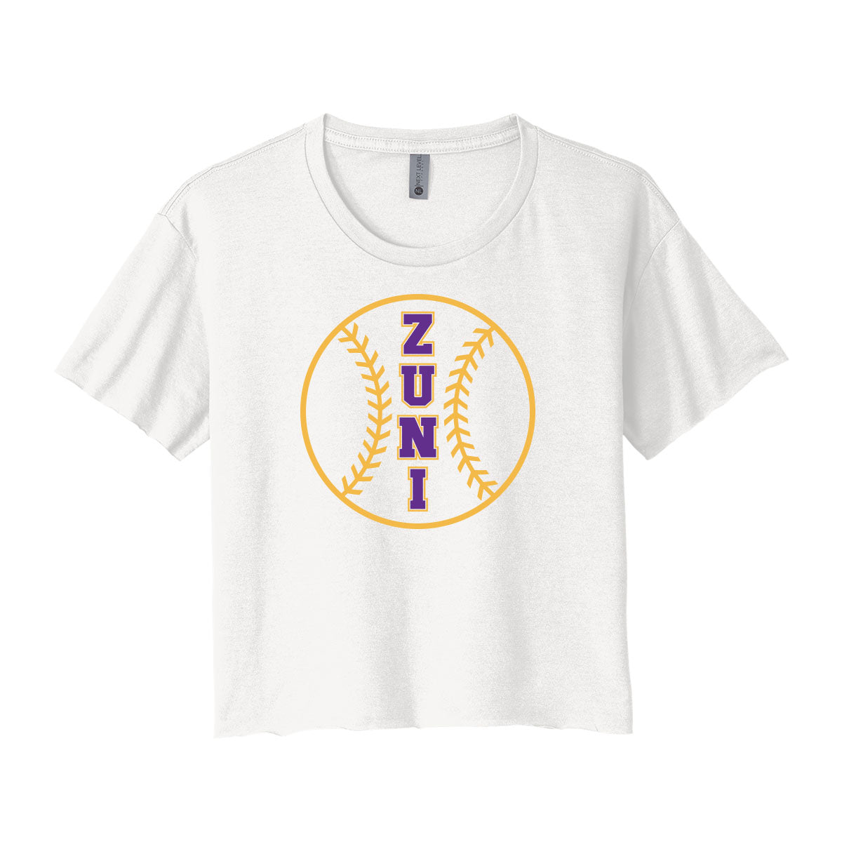 Zuni Hills Softball Cropped Tee