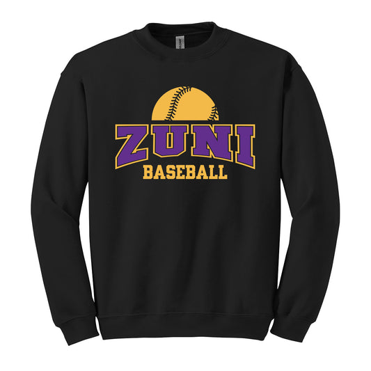 Zuni Baseball Crewneck Sweatshirt