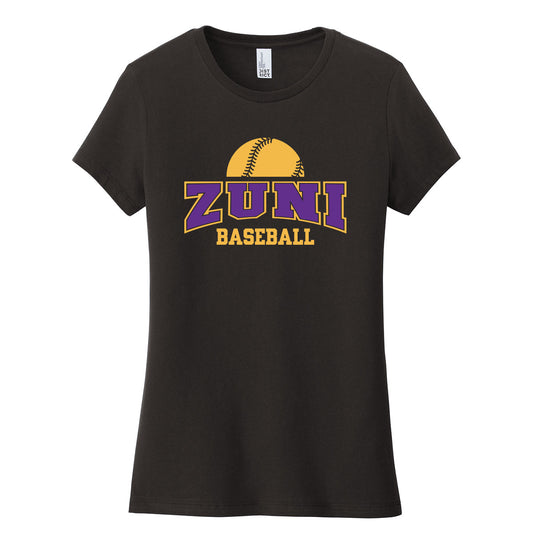 Zuni Baseball Women's Fitted Tee