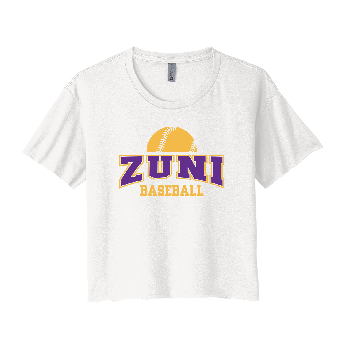Zuni Baseball Cropped Tee