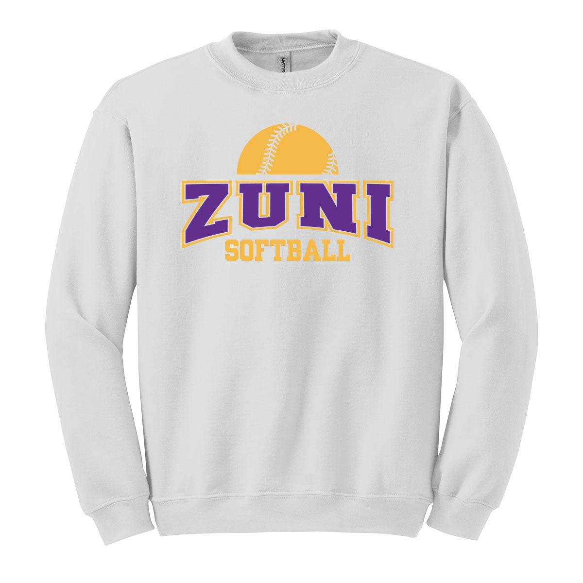 Zuni Softball Crewneck Sweatshirt
