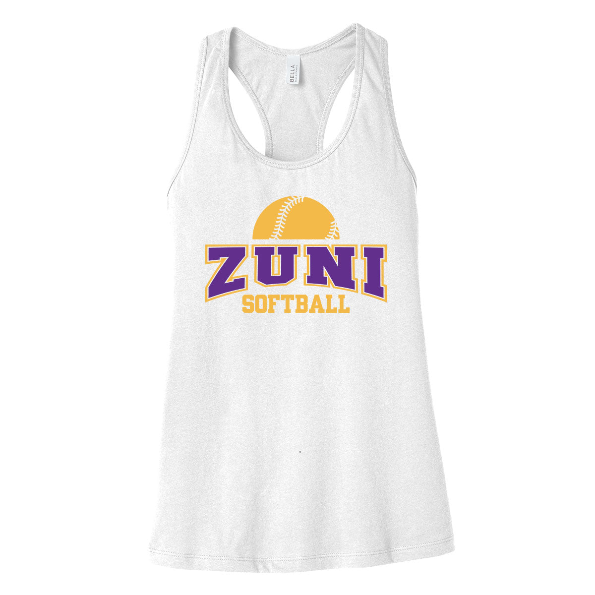 Zuni Softball Women's Racerback Tank