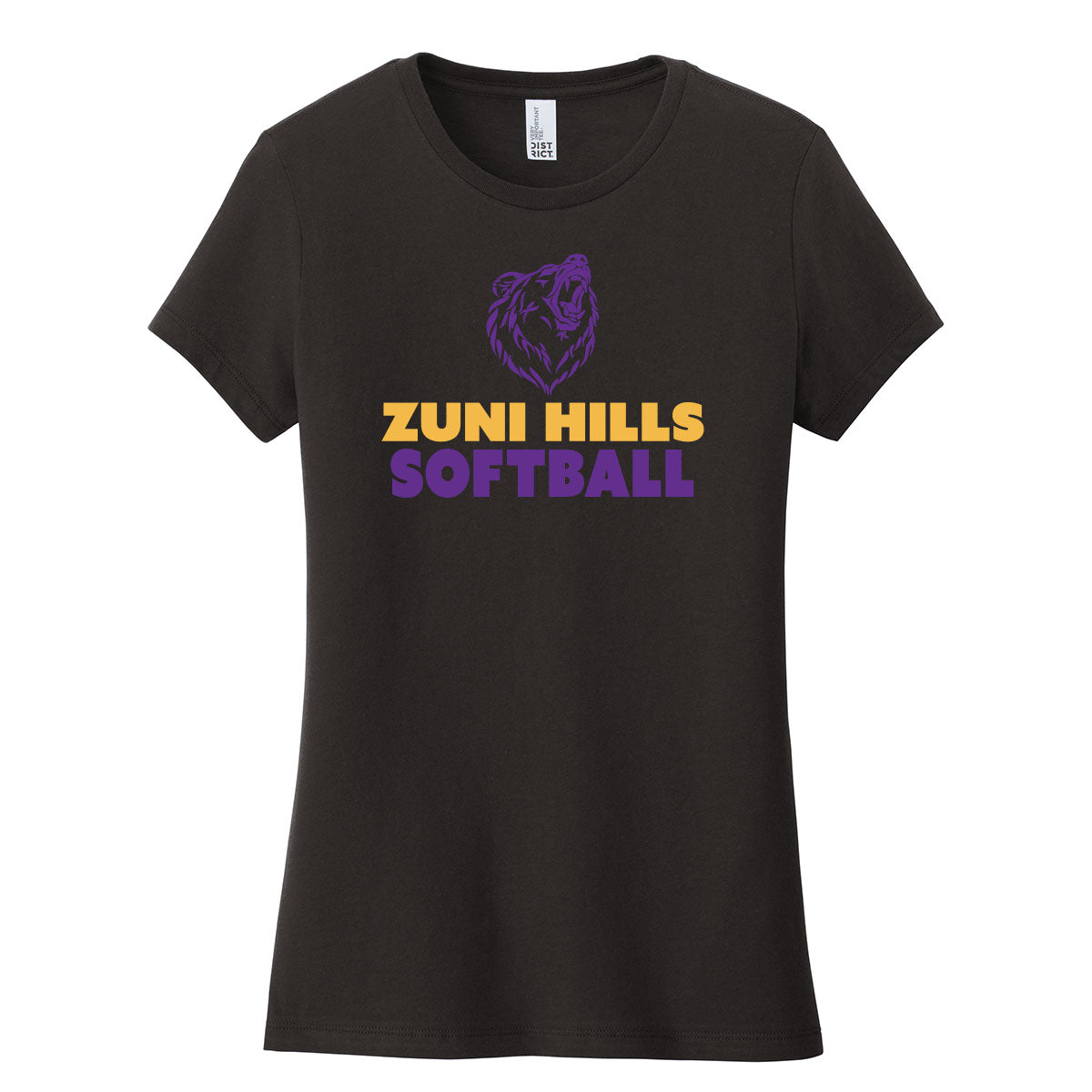 Grizzly Softball Women's Fitted Tee