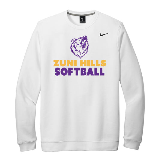 Grizzly Softball Nike Crewneck Sweatshirt