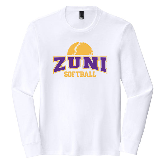 Zuni Softball Long Sleeve Tee