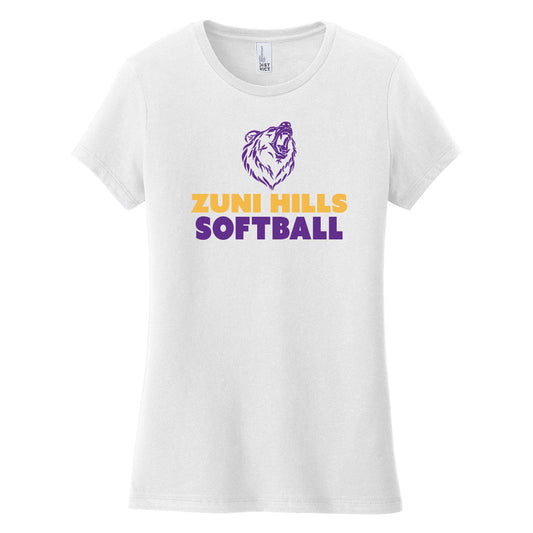 Grizzly Softball Women's Fitted Tee